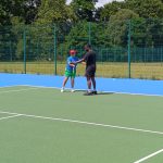 Adult tennis coaching Adult tennis coaching session in Bexley London